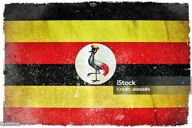 Uganda Grunge Flag Stock Photo - Download Image Now - Abstract, Backgrounds, Damaged