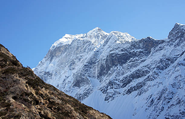 istock Snowy peaks of the Himalayas 463607435