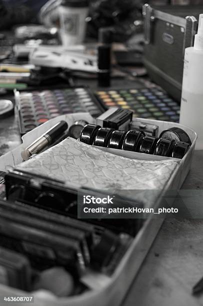 Make Up Essentials Stock Photo - Download Image Now - Art, Art And Craft, Artist