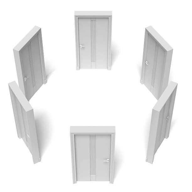 circle of closed doors