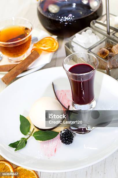 Cream Dessert Stock Photo - Download Image Now - Berry Fruit, Breakfast, Cake