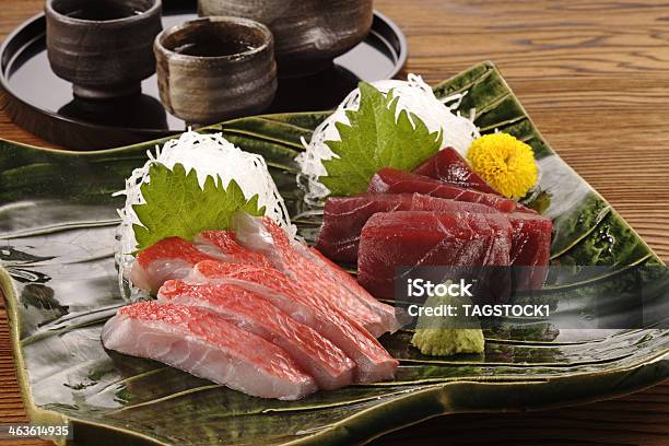 Sashimi De Atum E Alfonsino - Fotografias de stock e mais imagens de Atum - Peixe - Atum - Peixe, Comida, Comida japonesa