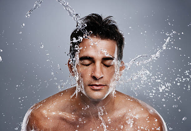씻기의 바라요 - water washing face human face splashing 뉴스 사진 이미지