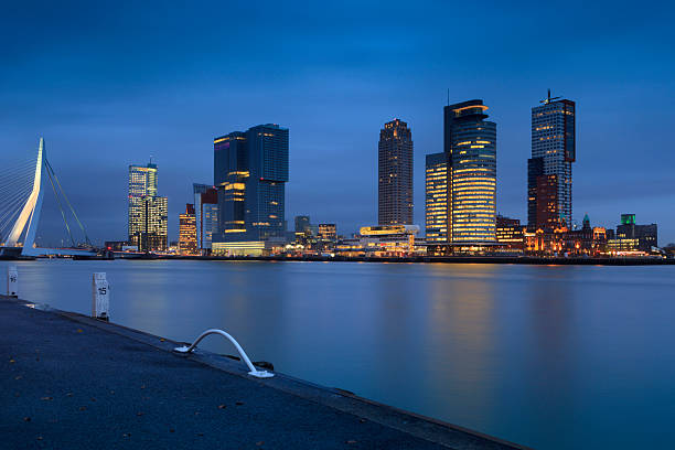 istock modern buildings at Rotterdam's Kop van Zuid 463623079