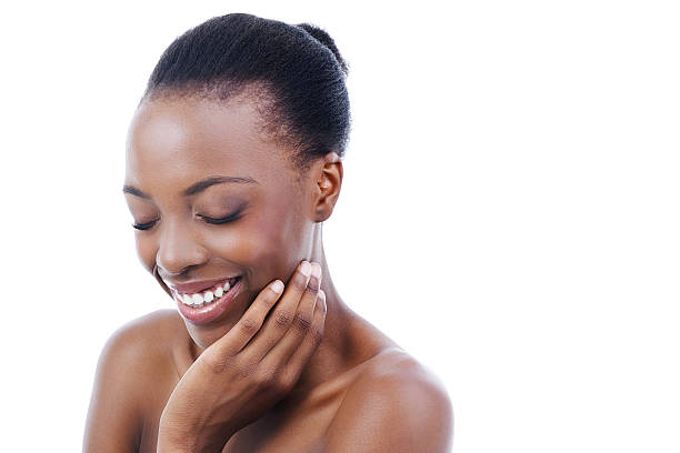istock Happy and confident in the way she looks 463624001