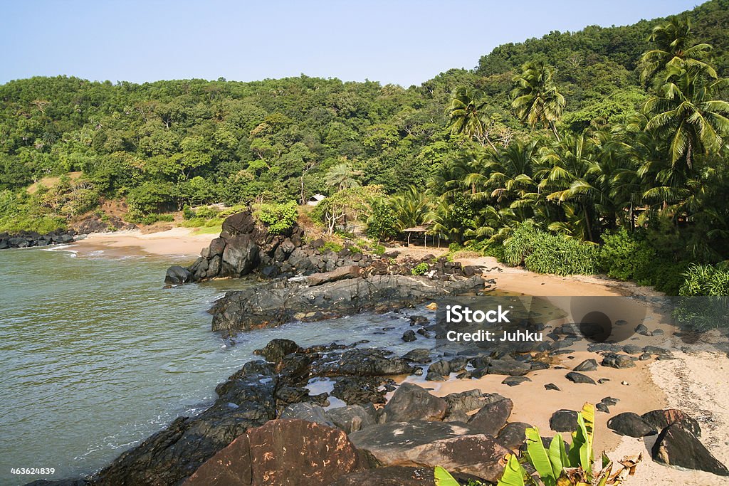 Piccolo paradiso incontaminato sulla spiaggia in india - Foto stock royalty-free di Spiaggia