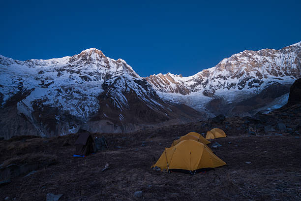 istock Early morning - Camping in Annapurna base camp trail 463629947