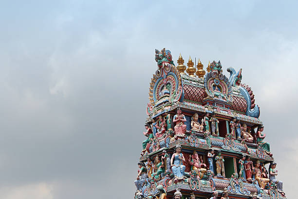 India temple. Culture concept. Colourful concept.