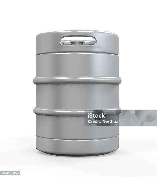 Metal Beer Keg Stock Photo - Download Image Now - Keg, Barrel, Beer - Alcohol
