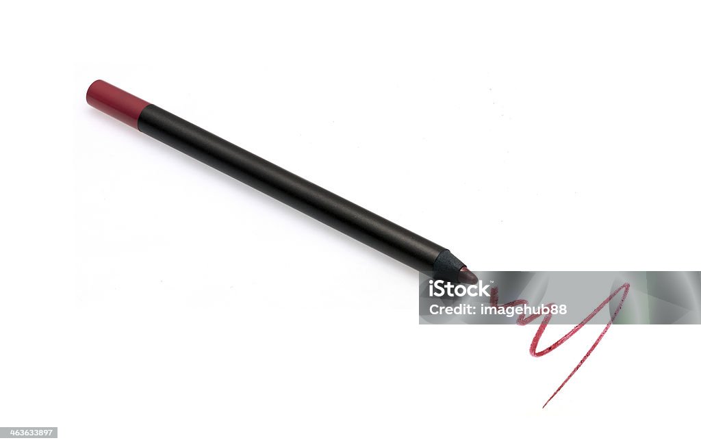 Crayon et de pinceau de maquillage - Photo de Crayon à lèvres libre de droits