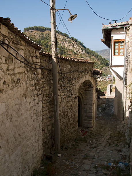 istock Narrow streets of Berat 463646815