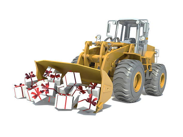 istock large truck brought gifts 463649061