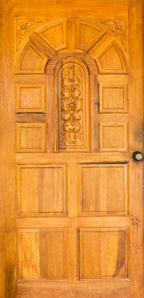 istock wood door 463652615