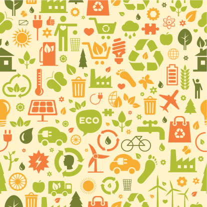 Environmental Science Pattern Seamless Environment Pattern Stock Illustration - Download Image Now ...