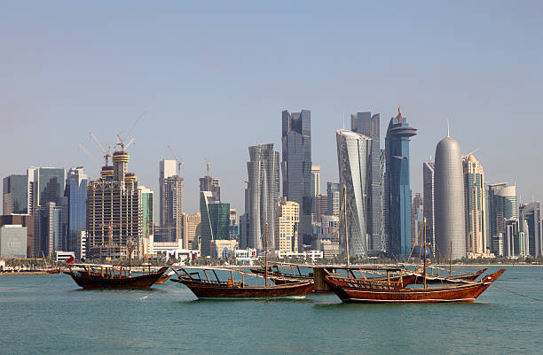 istock Skyline of Doha. Qatar 463665495