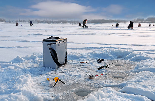 istock Winter fishing on ice 463674545