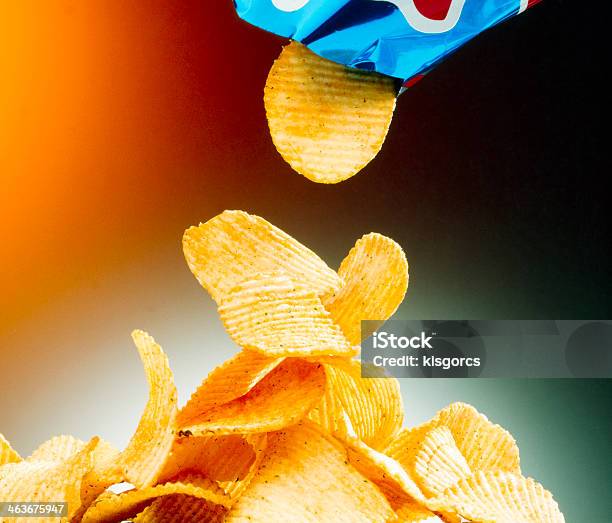 Potato Chips Stock Photo - Download Image Now - Bag, Drink, Food