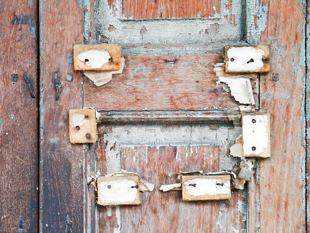 istock Vintage wood door . 463681803