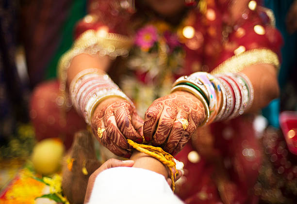 istock Indian Hindu Wedding Rituals Traditions close up 463688819