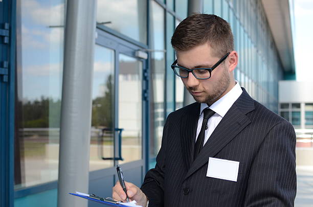 istock Young businessman outdoors 463690669