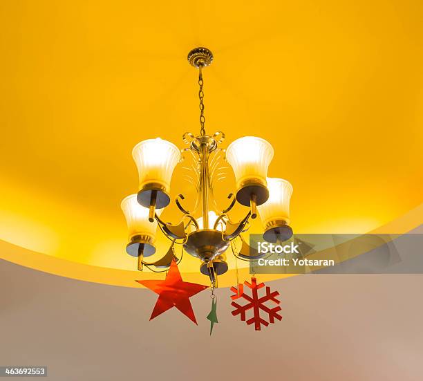 Beautiful Chandelier Stock Photo - Download Image Now - Ancient, Antique, Cable