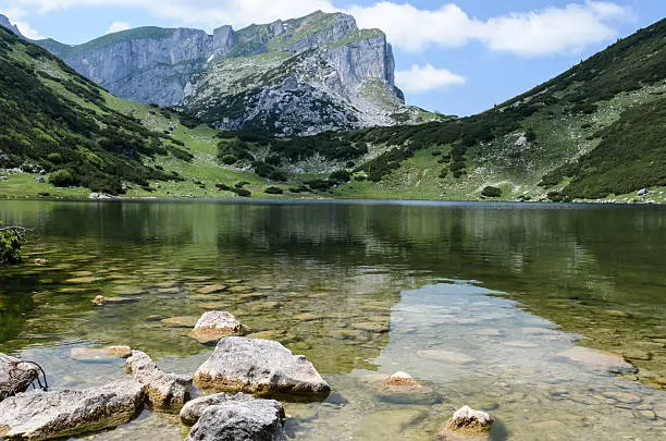Most beautiful mountain lake in Tyrol