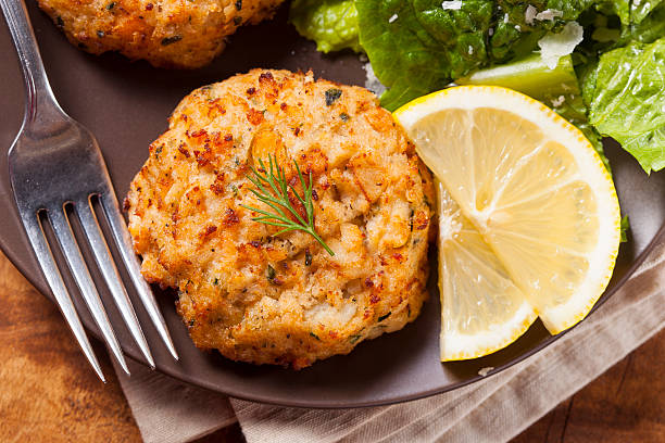 istock Organic Homemade Crab Cakes 463692943