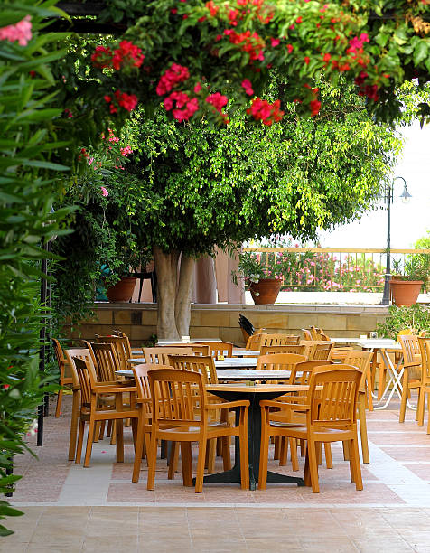 istock on the outdoor terrace 463698415