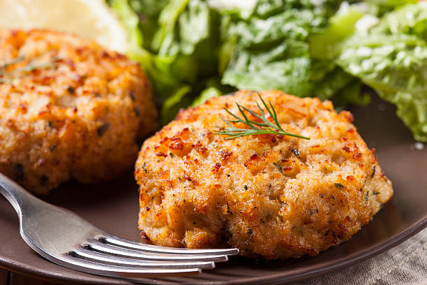 istock Organic Homemade Crab Cakes 463699143
