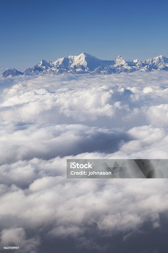 montagna - Foto stock royalty-free di Cielo