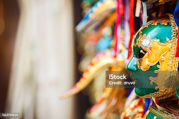 Venetian Masks Stock Photo - Download Image Now - Art, Art And Craft, Carnival - Celebration Event