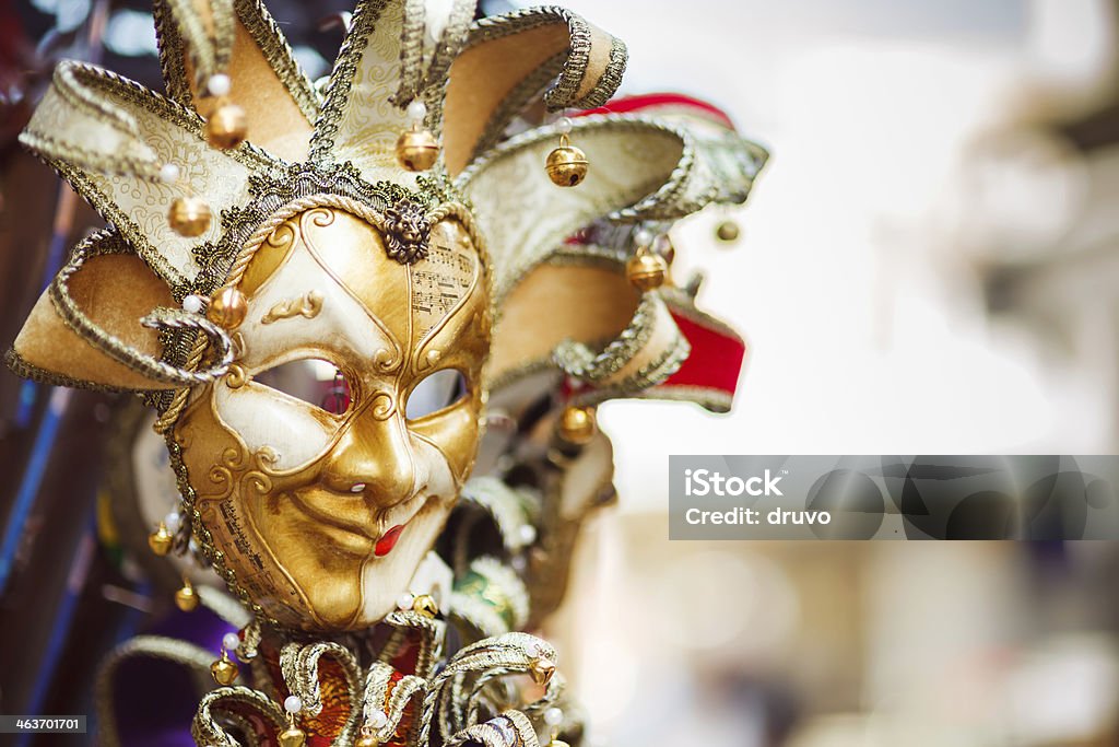 Venezianische Masken - Lizenzfrei Altertümlich Stock-Foto