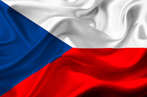 istock Czech Republic waving flag 463705597