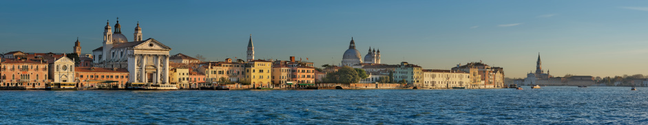 Panoramic view of Venice and the Giudecca Canal