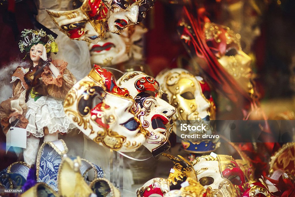 Máscaras de Veneza - Royalty-free Abstrato Foto de stock