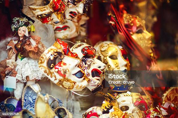 Máscaras De Veneza - Fotografias de stock e mais imagens de Abstrato - Abstrato, Arte, Arte e Artesanato - Arte visual
