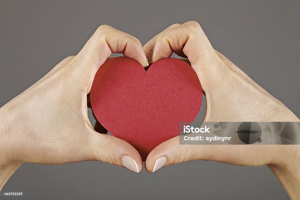 Rot heart Form - Lizenzfrei Begriffssymbol Stock-Foto