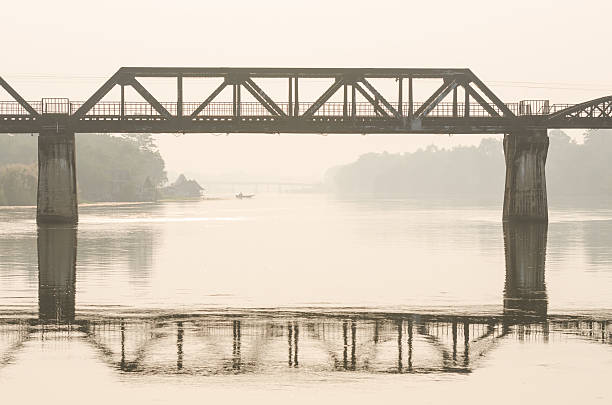 istock Natural view of Railway bridge over Kwai river 463731025