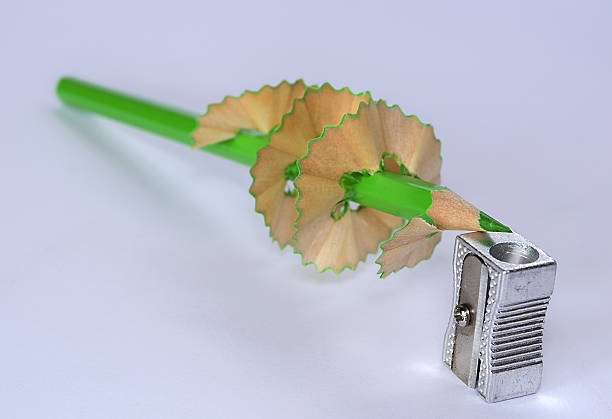 istock Colorful Pencil on white background 463740361