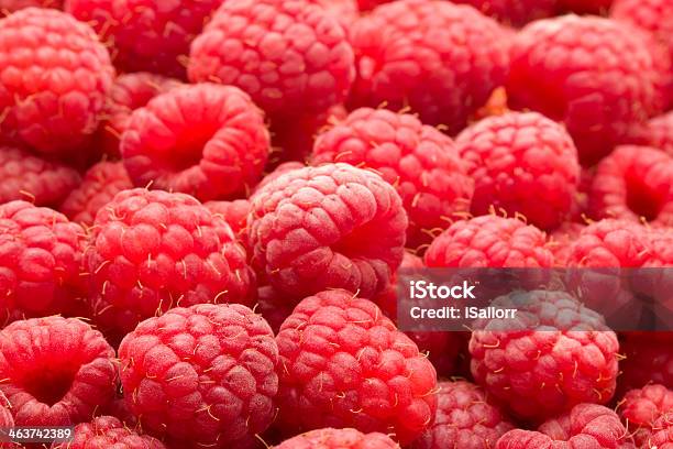 Raspberries Stock Photo - Download Image Now - Backgrounds, Berry, Berry Fruit