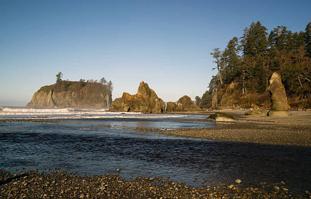 istock Pacific Ocean Coast Landscape Sea Surf Rugged Buttes Bluffs 463745869