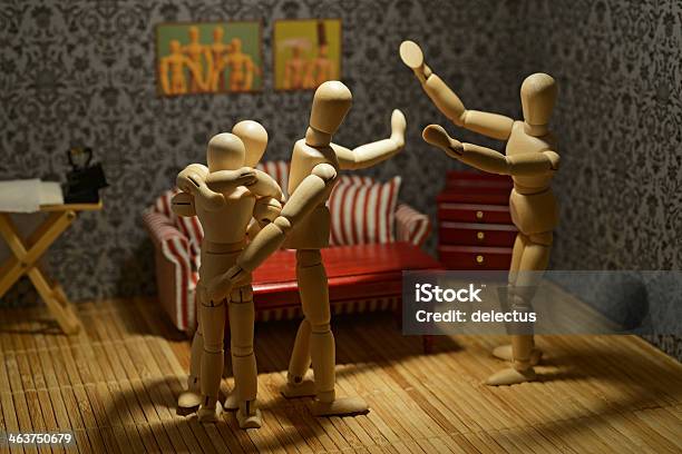 Violence In The Family Stock Photo - Download Image Now - Activity, Anxiety, Artificial