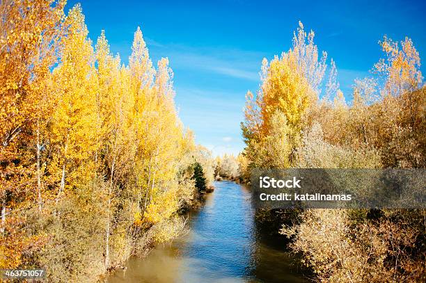 Torius River Stock Photo - Download Image Now - Autumn, Horizontal, León Province - Spain