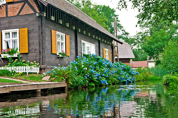 istock Apartment house in Spreewald /Germany 463765659