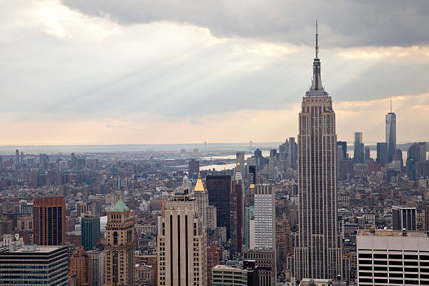 istock Jesus light on top of Manhattan 463769533