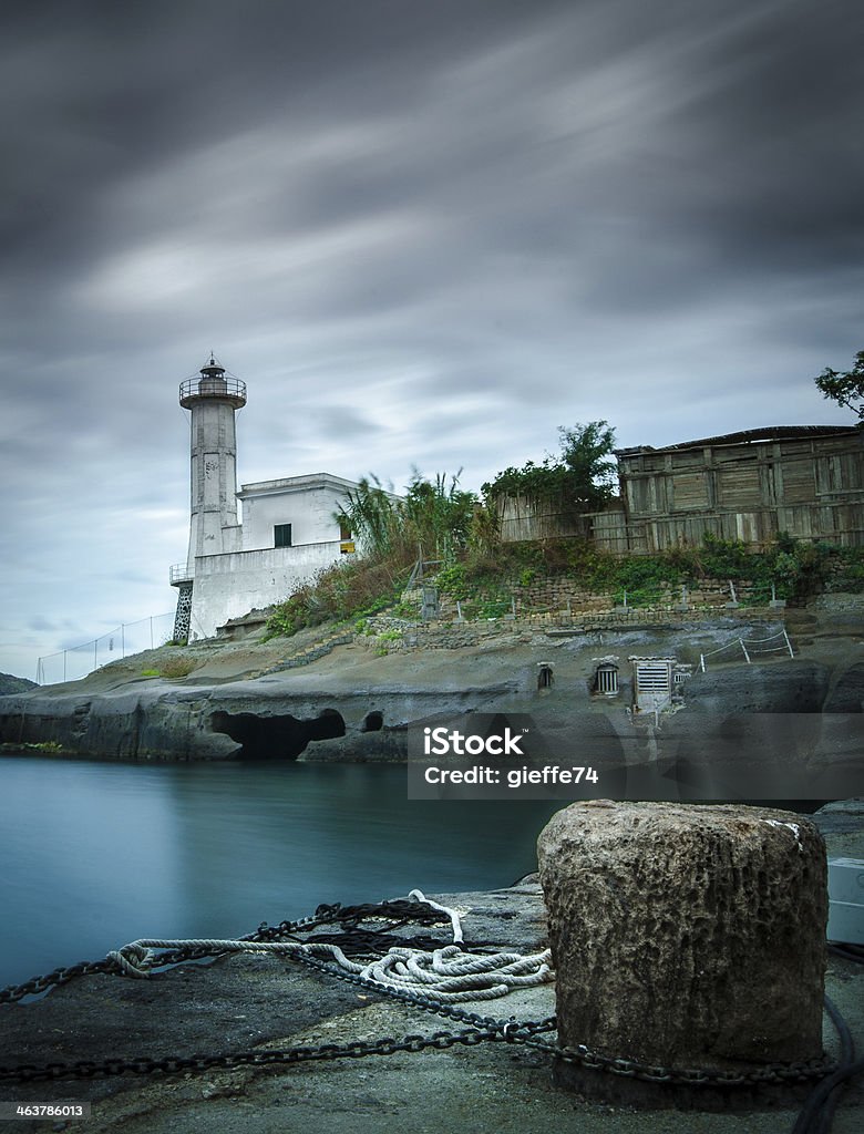 Italian Lighthouse Lighthouse of the Italian island of Ventotene Building Exterior Stock Photo