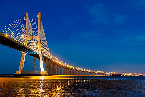 istock Vasco da Gama bridge, Lisbon, Portugal 463788867