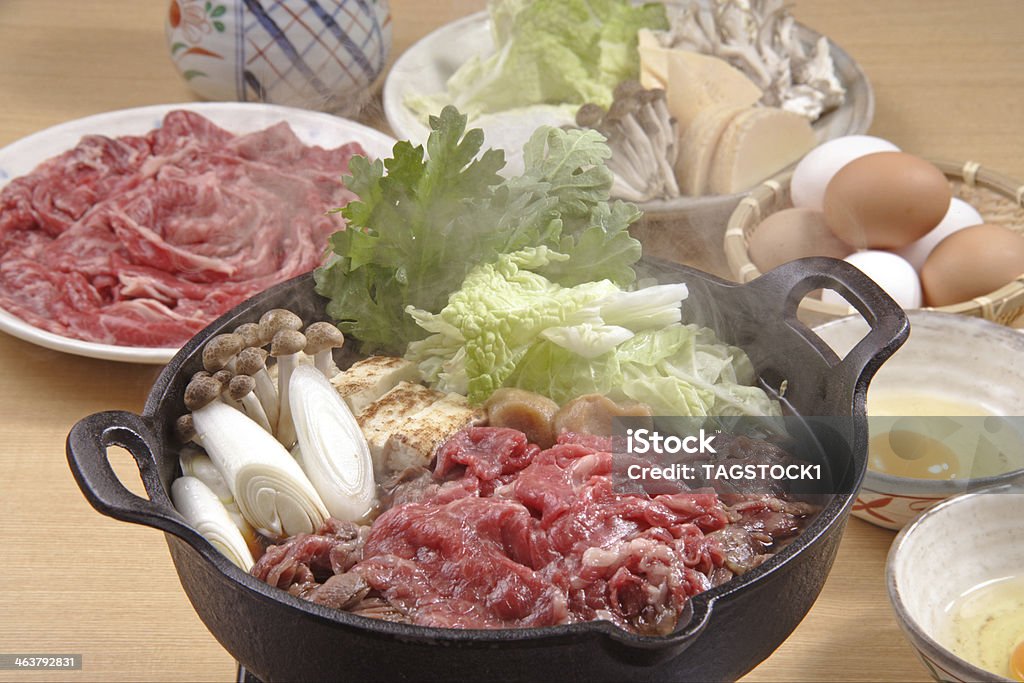 Sukiyaki Beef Stock Photo