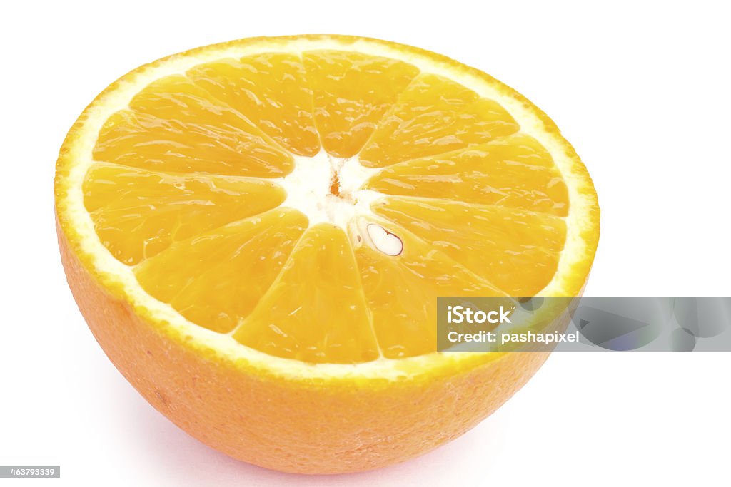 Half of orange Half of orange, isolated on white Breakfast Stock Photo