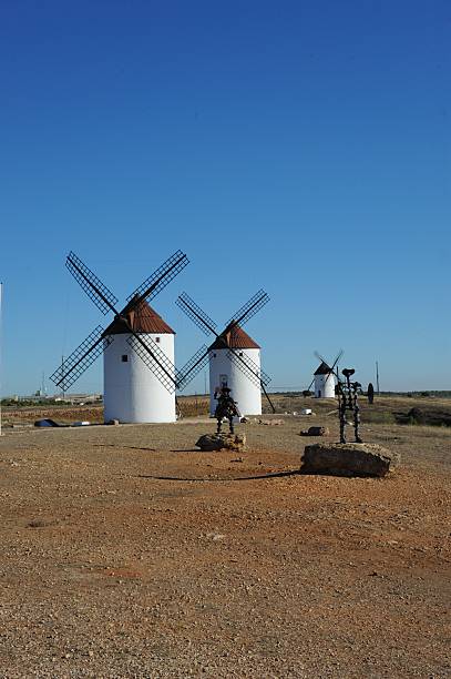 istock WINDMILLS IN LA MANCHA - SPAIN 463795445